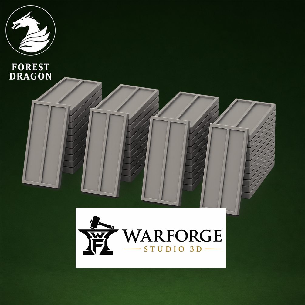 [FD-BASES-2SL-10] Smooth 2-Slot Base (10mm)