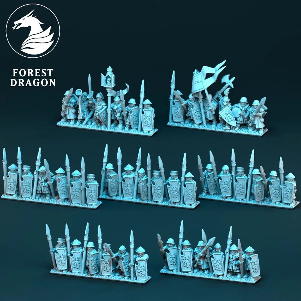 Men-at-Arms (Rectangular Shields)