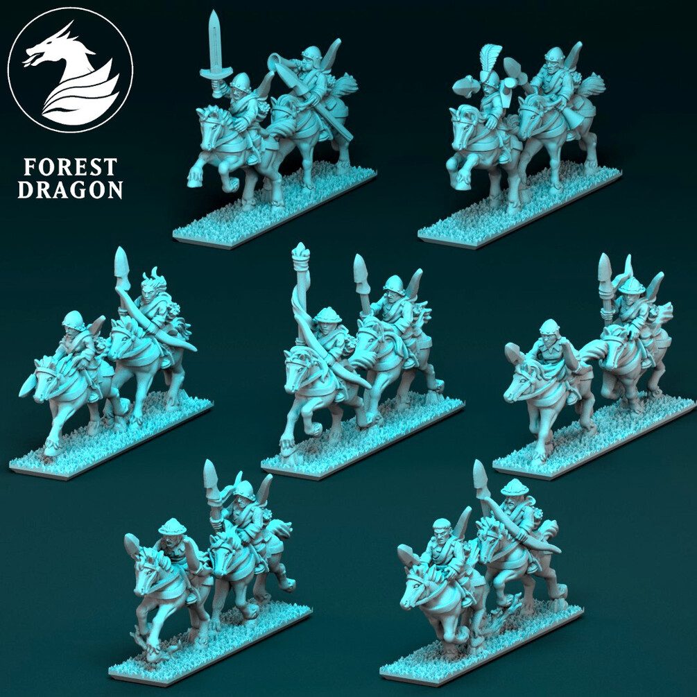 Mounted Squires
