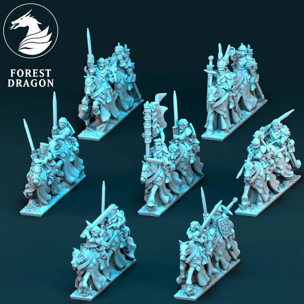 [FD-BRETONIA-EKN-10] Caballeros Errantes (10mm)
