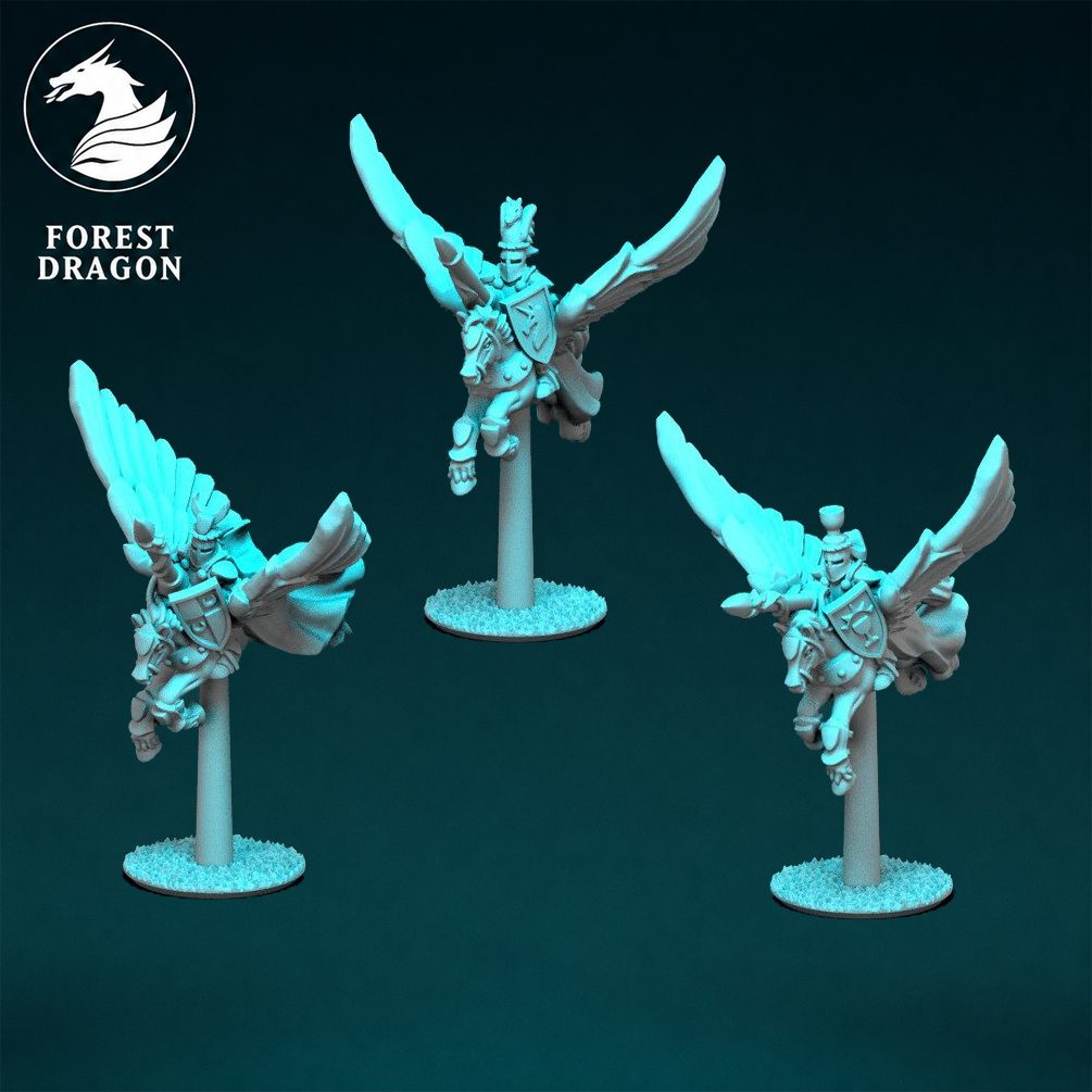 [FD-BRETONIA-PKN-10] Caballeros Alados (10mm)
