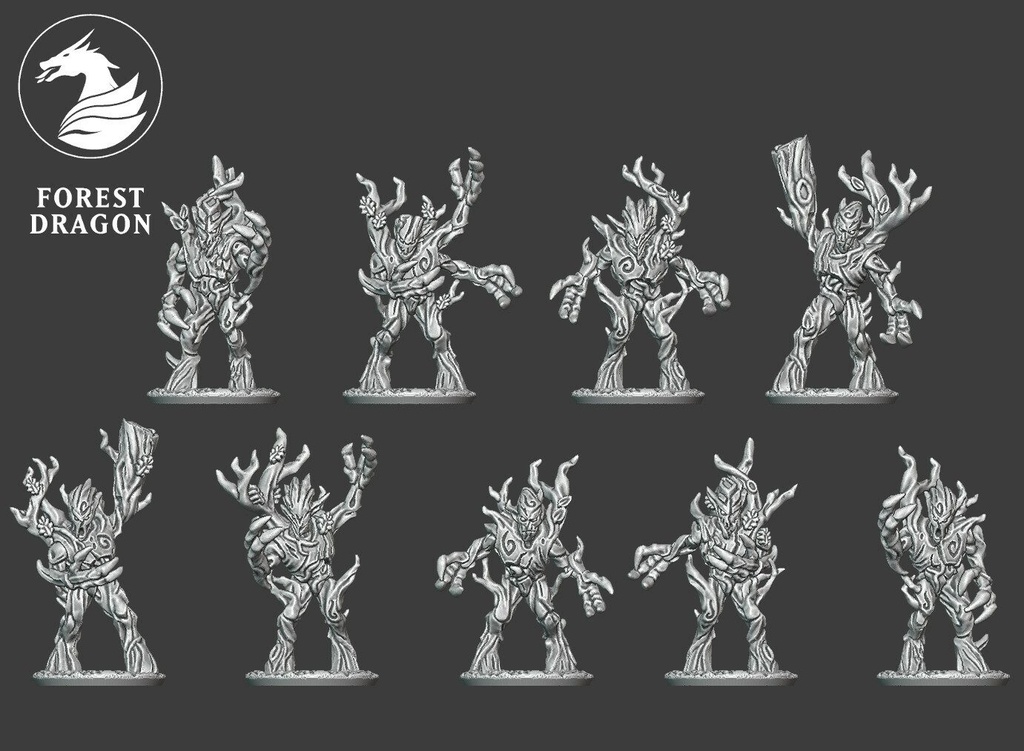 [FD-WOOD-TKI-10] Woodland Guardians (10mm)