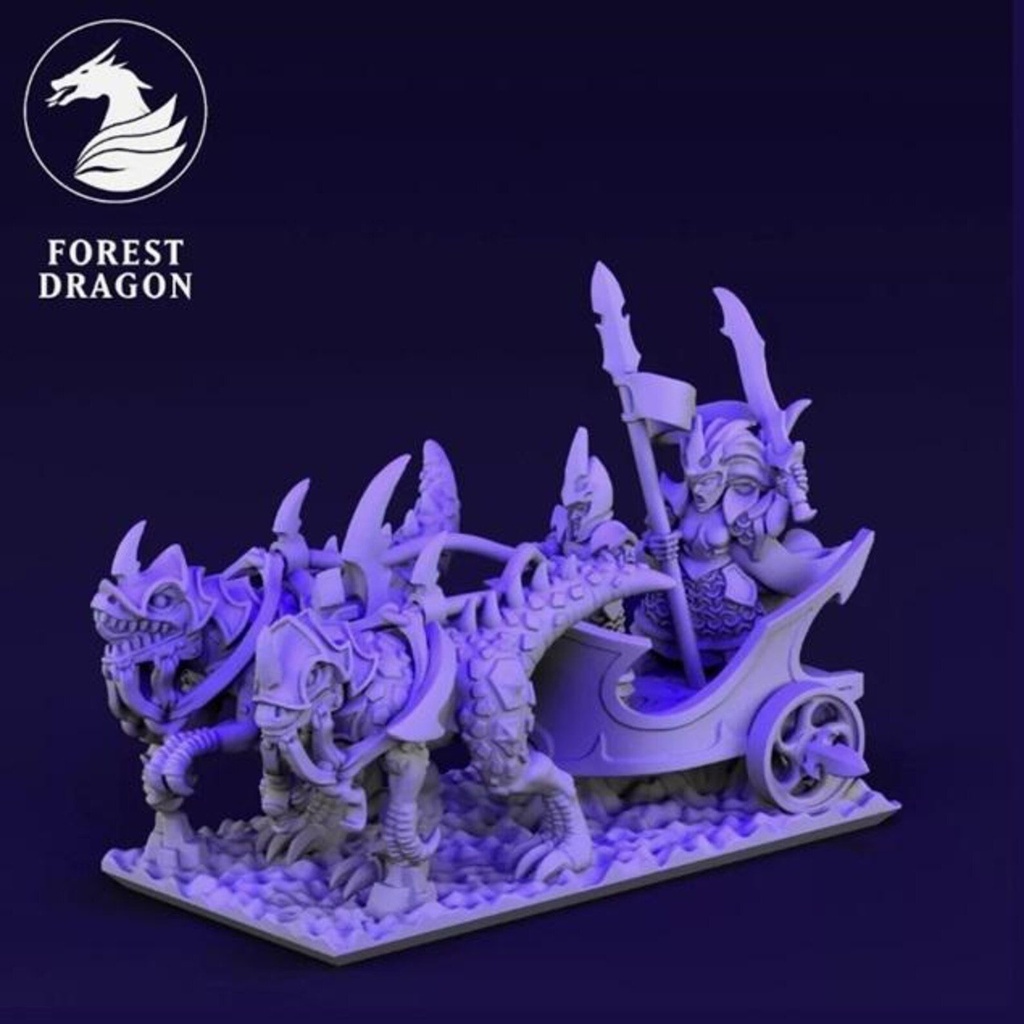 [FD-DARKELVES-HCH-10] Héroe en Carro de Guerra (10mm)