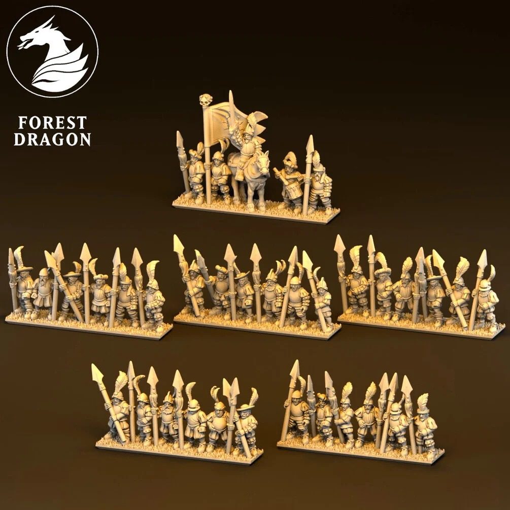 [FD-EMPIRE-SPE-10] Lanceros (10mm)