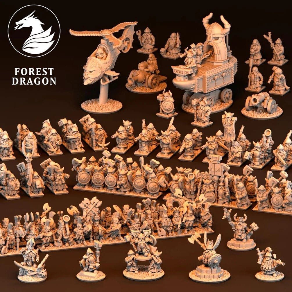 [FD-DWARF-STA-10] Dwarf Army — Starter Army (10mm)