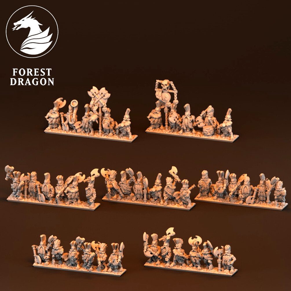 [FD-DWARF-SLA-10] Buscadores de Gloria (10mm)
