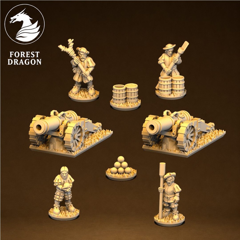 [FD-EMPIRE-CAN-10] Cañones (10mm)