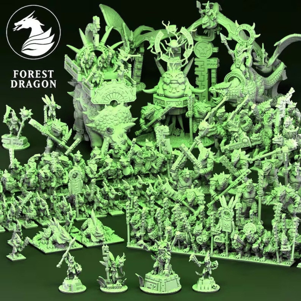 [FD-HLA-STA-10] Reptilian Kingdoms Army — Starter Army (10mm)