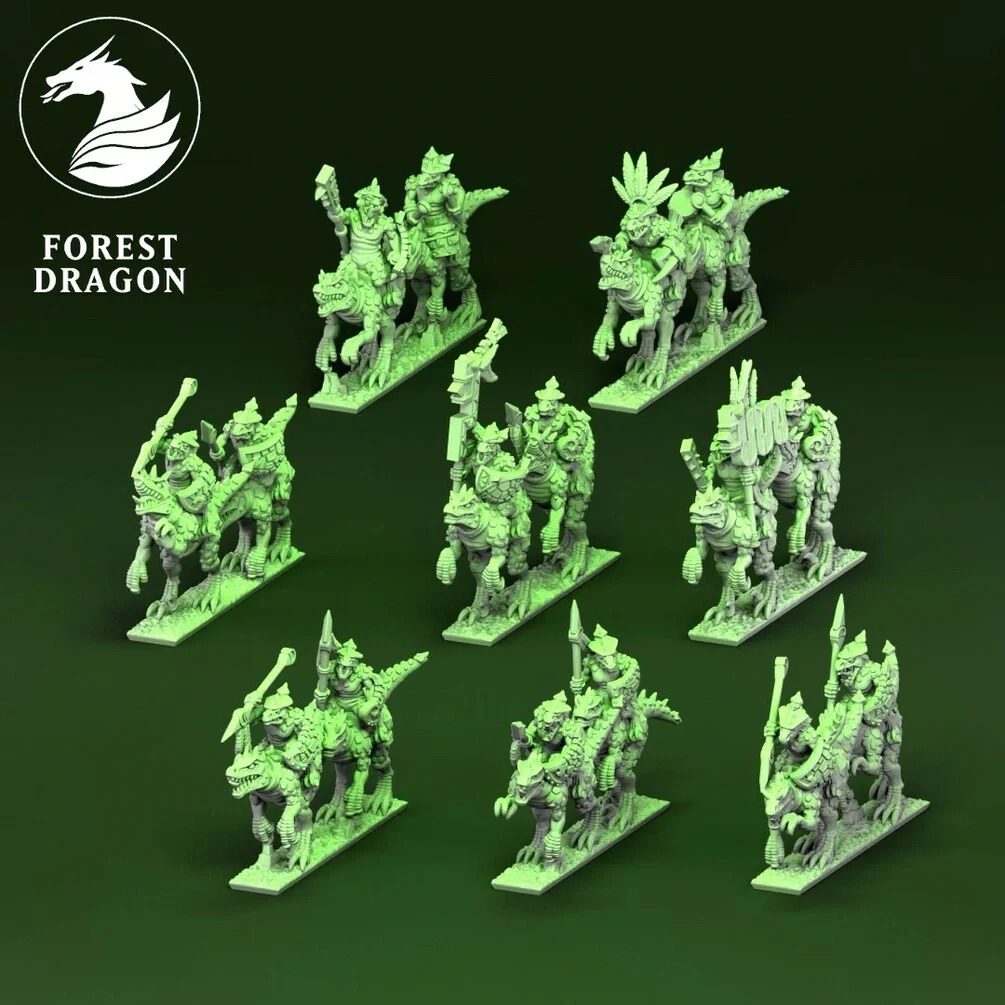 [FD-HLA-RCO-10] Cold Beast Riders (10mm)
