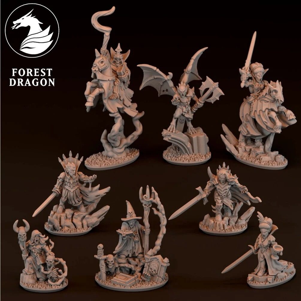 [FD-VCOUNT-HER-10] Vampire Heroes Pack (10mm)