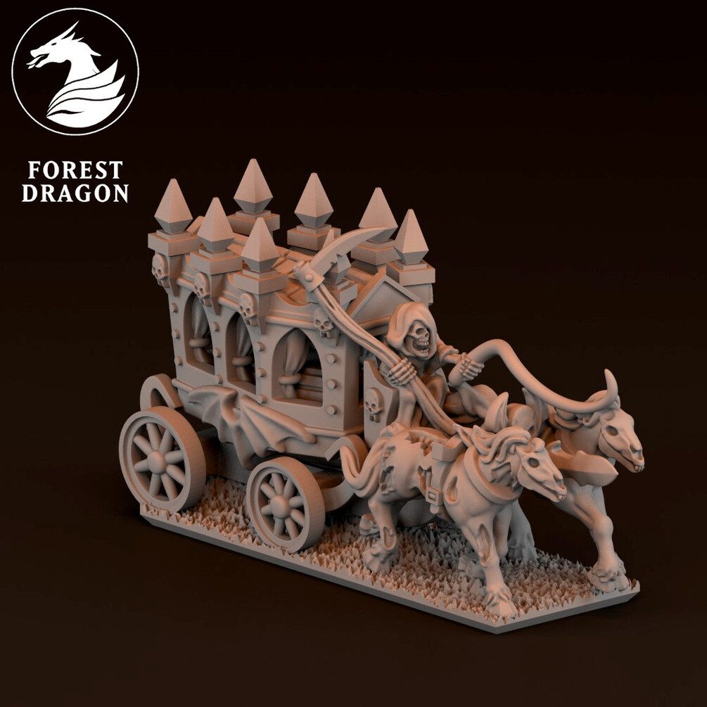 [FD-VCOUNT-BLC-10] Carruaje Fúnebre (10mm)