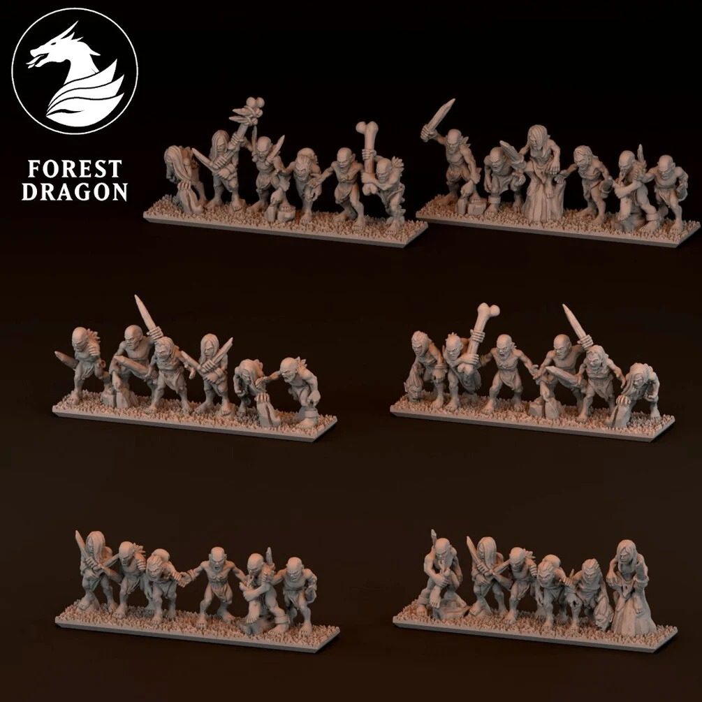 [FD-VCOUNT-GHO-10] Necrófagos (10mm)
