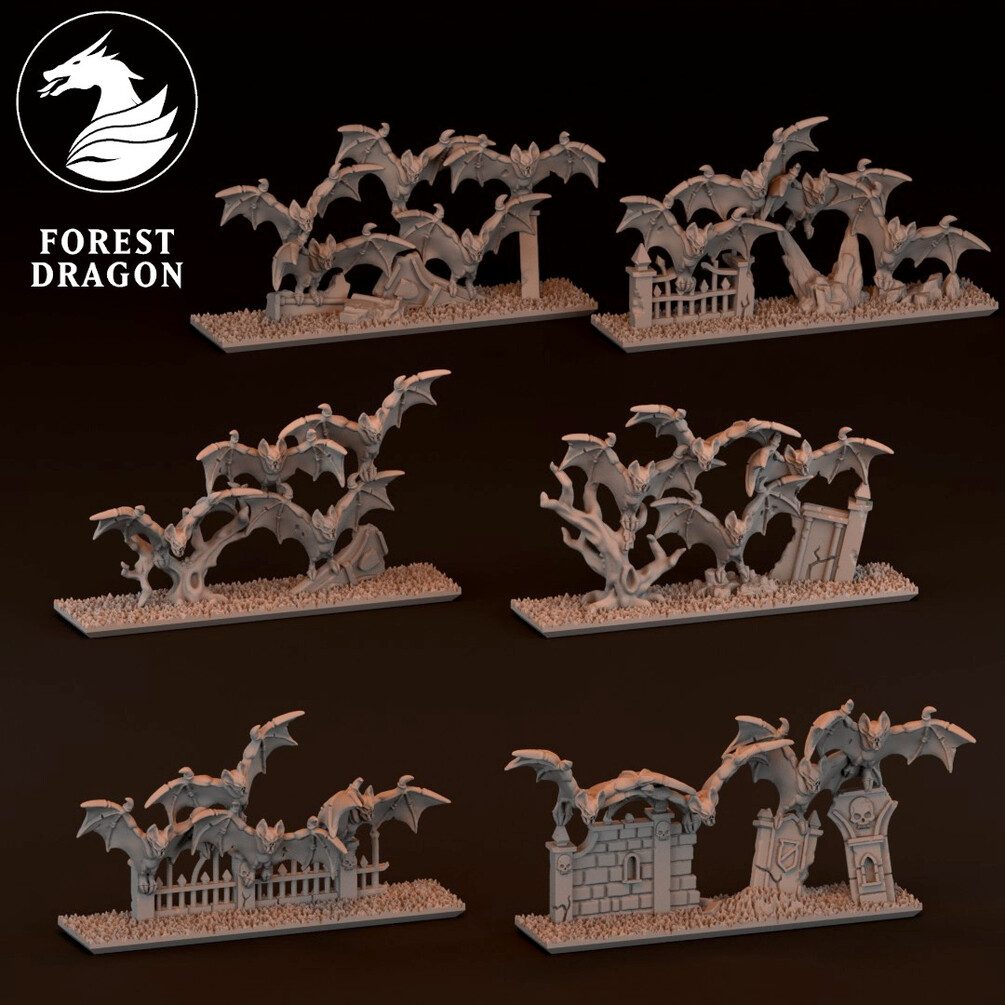 [FD-VCOUNT-BAT-10] Giant Bats (10mm)