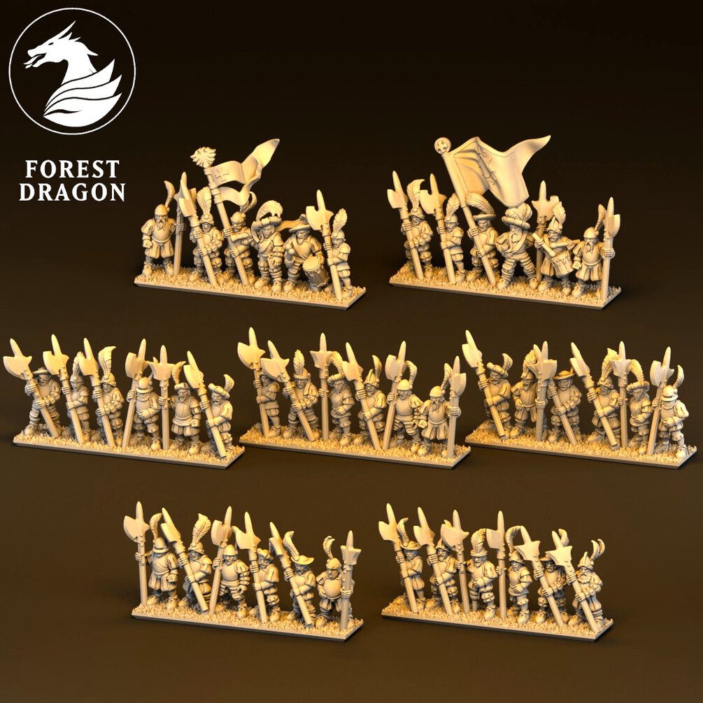[FD-EMPIRE-HAL-10] Alabarderos (10mm)
