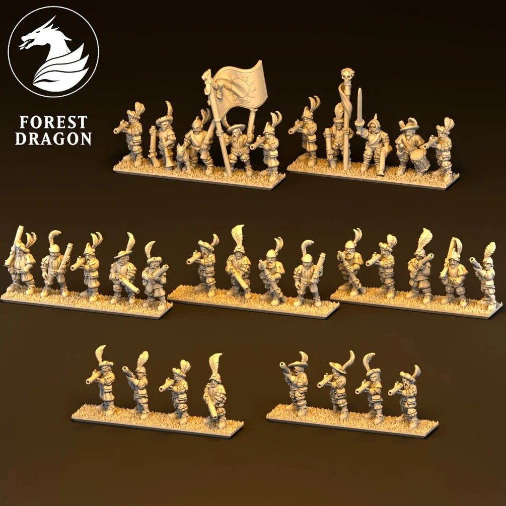 [FD-EMPIRE-HAN-10] Arcabuceros (10mm)