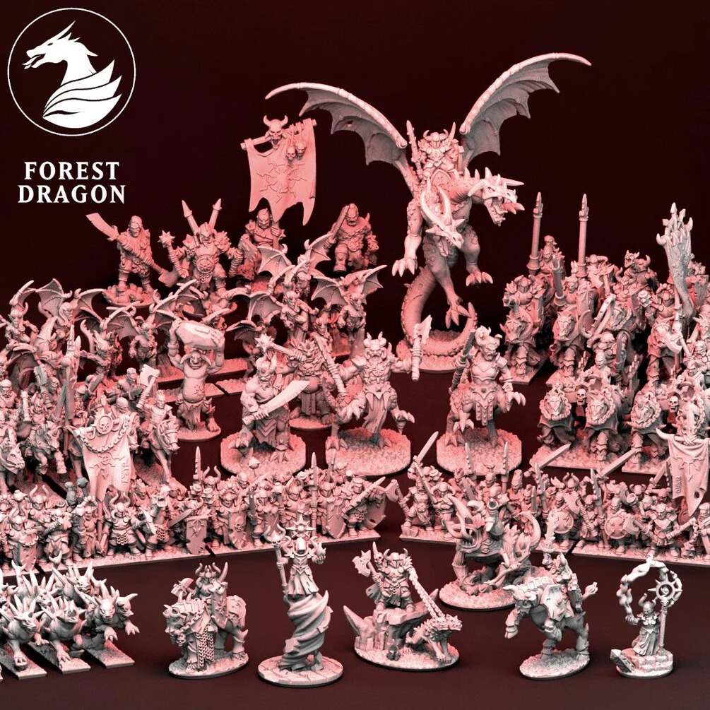 [FD-CHAOS-STA-10] Ejército Caos — Starter Army (10mm)