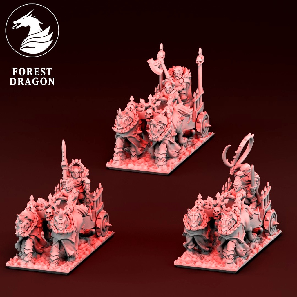 [FD-CHAOS-CHA-10] Carruajes de Guerra (10mm)