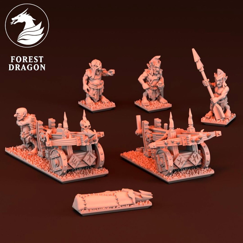 [FD-CHAOSDWARF-BOL-10] Goblin Bolt Thrower (10mm)