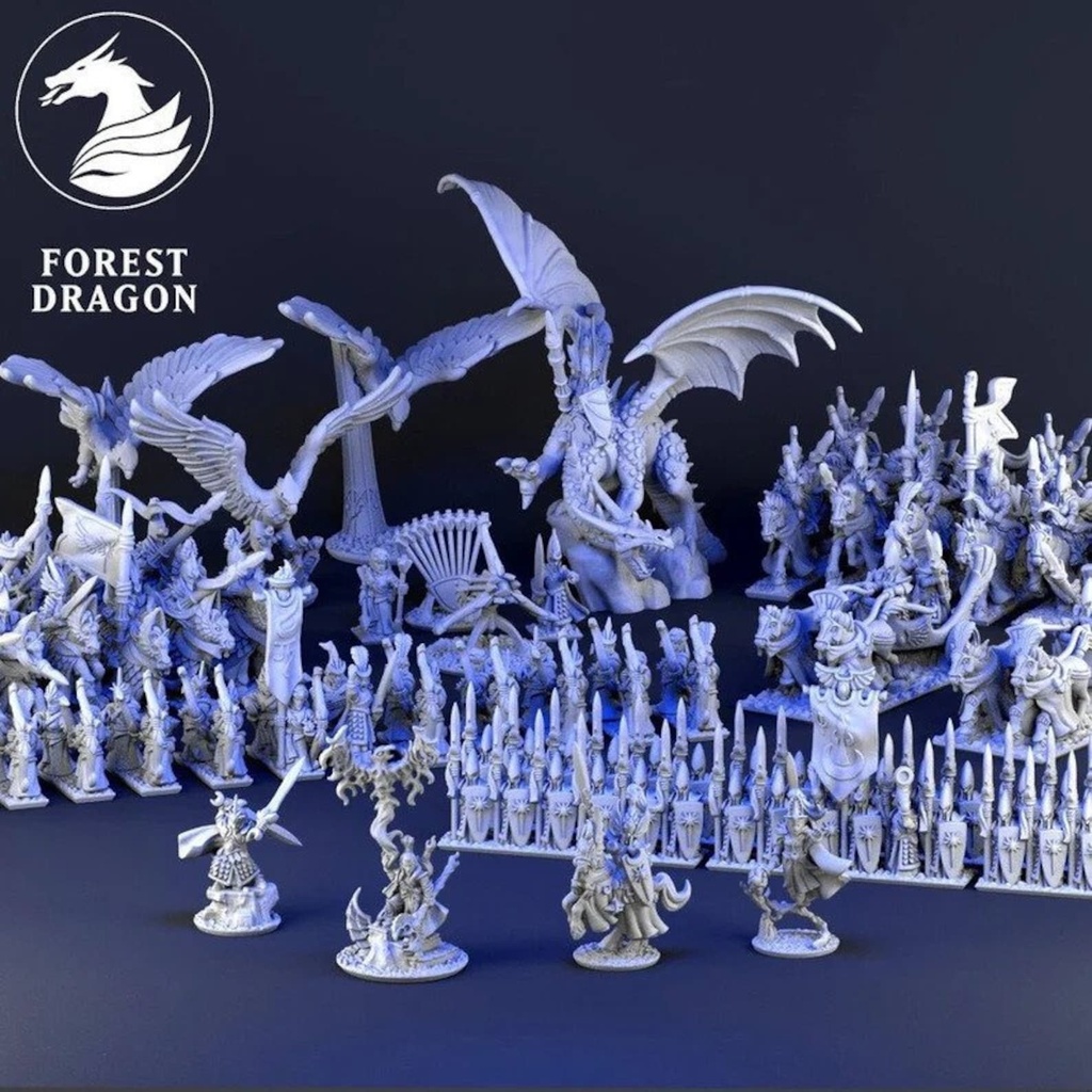 [FD-HIGHELVES-STA-10] Ejército Elfos Nobles — Starter Army (10mm)