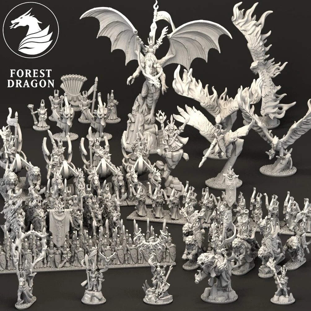 [FD-NOBLELF-STA-10] Aurethil Court Elves Army — Starter Army (10mm)