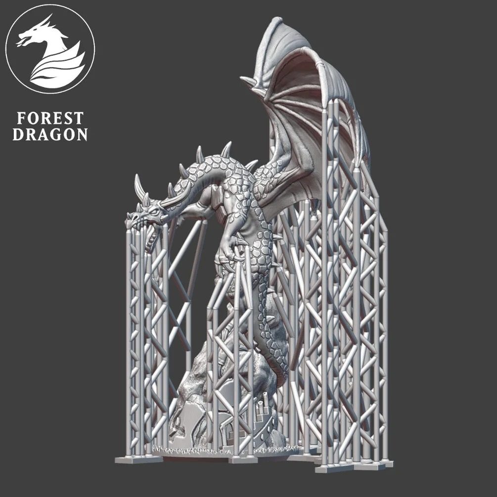 [FD-NOBLELF-DRA-10] Aurethil Dragon (10mm)