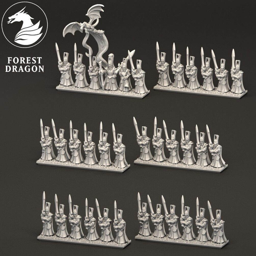 [FD-NOBLELF-SWO-10] Blades of Aurethil (10mm)