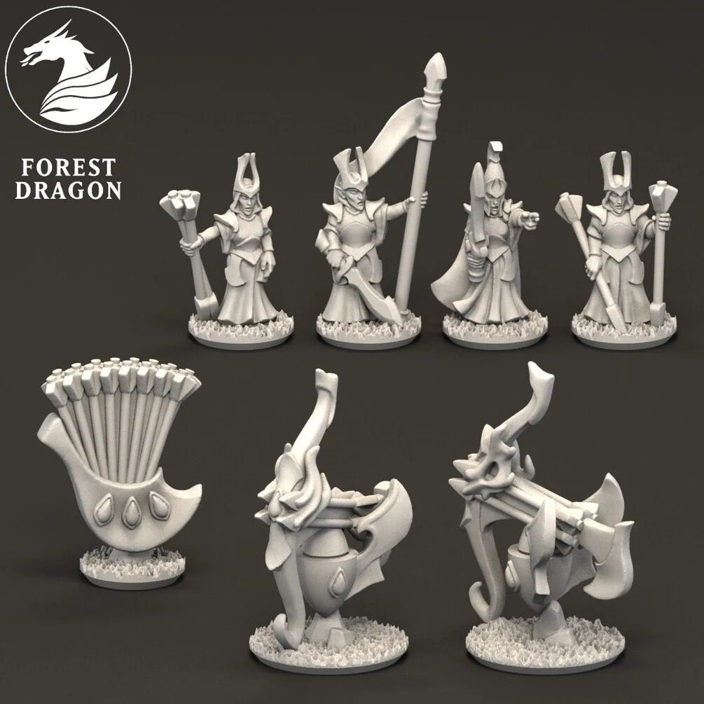 [FD-NOBLELF-BOL-10] Lanzavirotes Élfico de Aurethil (10mm)