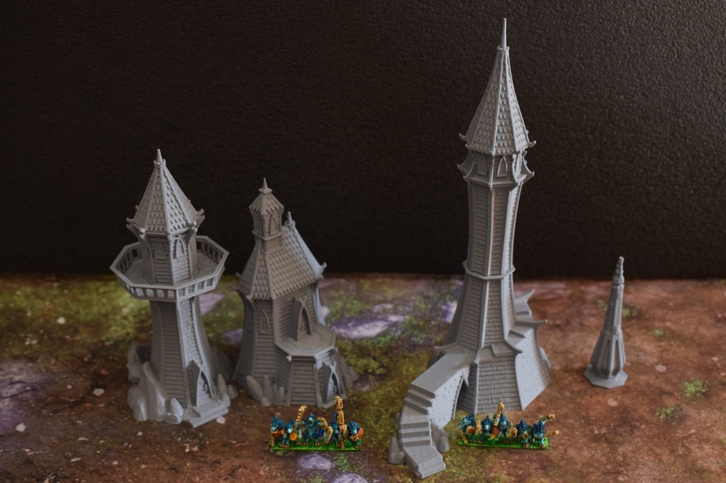[TXA-ELVENBUILDING-SET-10] Edificios élficos