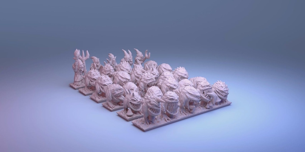 [GSM-GOBLINS-SQU-10] Garrapatos (10mm)
