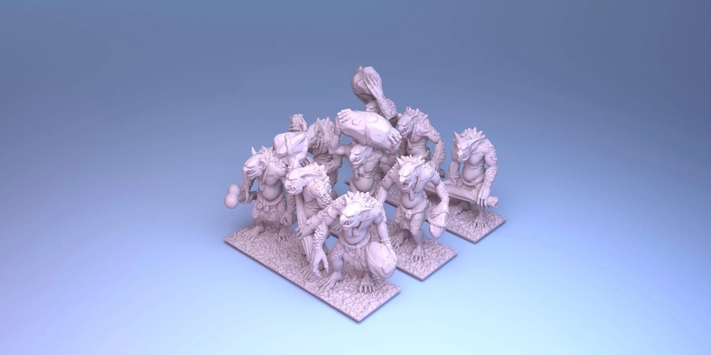 [GSM-GOBLINS-TRS-10] Trolls de Piedra (10mm)