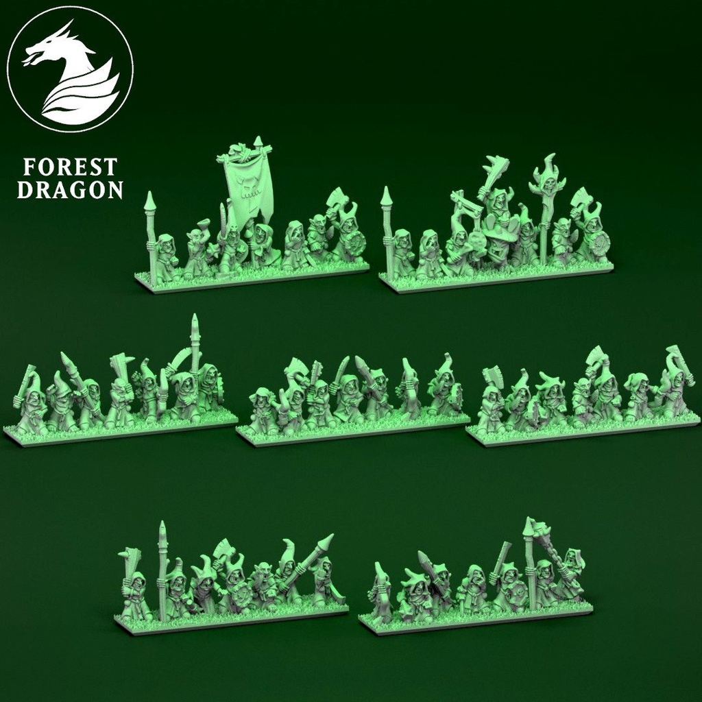 [FD-ORCS-NGO-10] Hooded goblins (10mm)