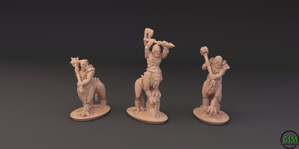 [GSM-BEAST-DRA-10] Draconic Ogres (10mm)