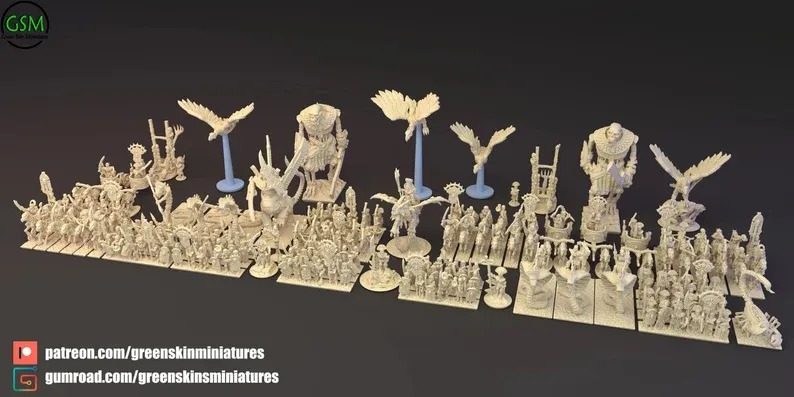 [GSM-SAND-STA-10] Ejército Reyes Funerarios — Starter Army (10mm)